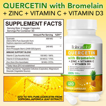 HATMANLABS Quercetin Capsules