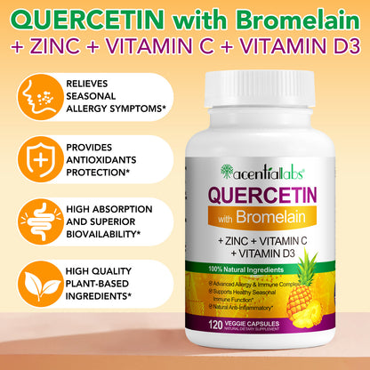 Acentiallabs Quercetin Capsules