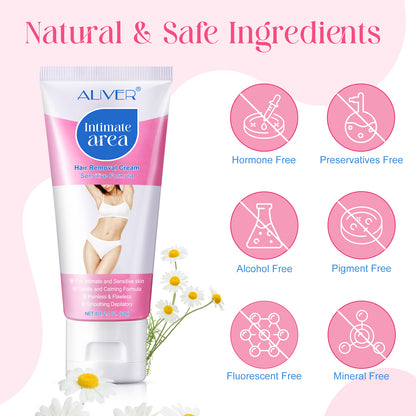 Aliver Hair Removal Cream for Women