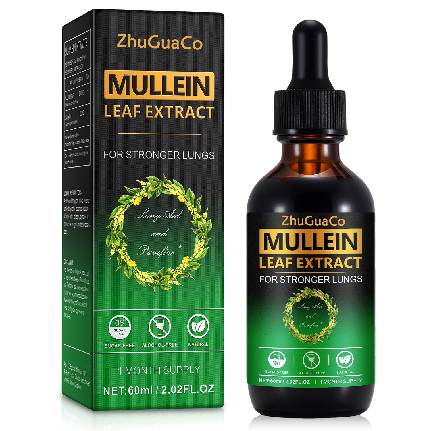 ZhuGuaCo Mullein Leaf Extract