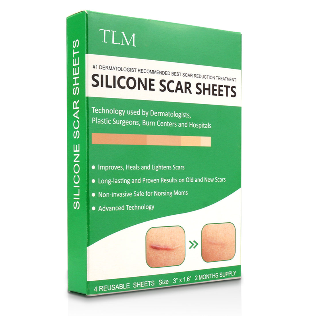 TLM SILICONE SCAR SHEETS