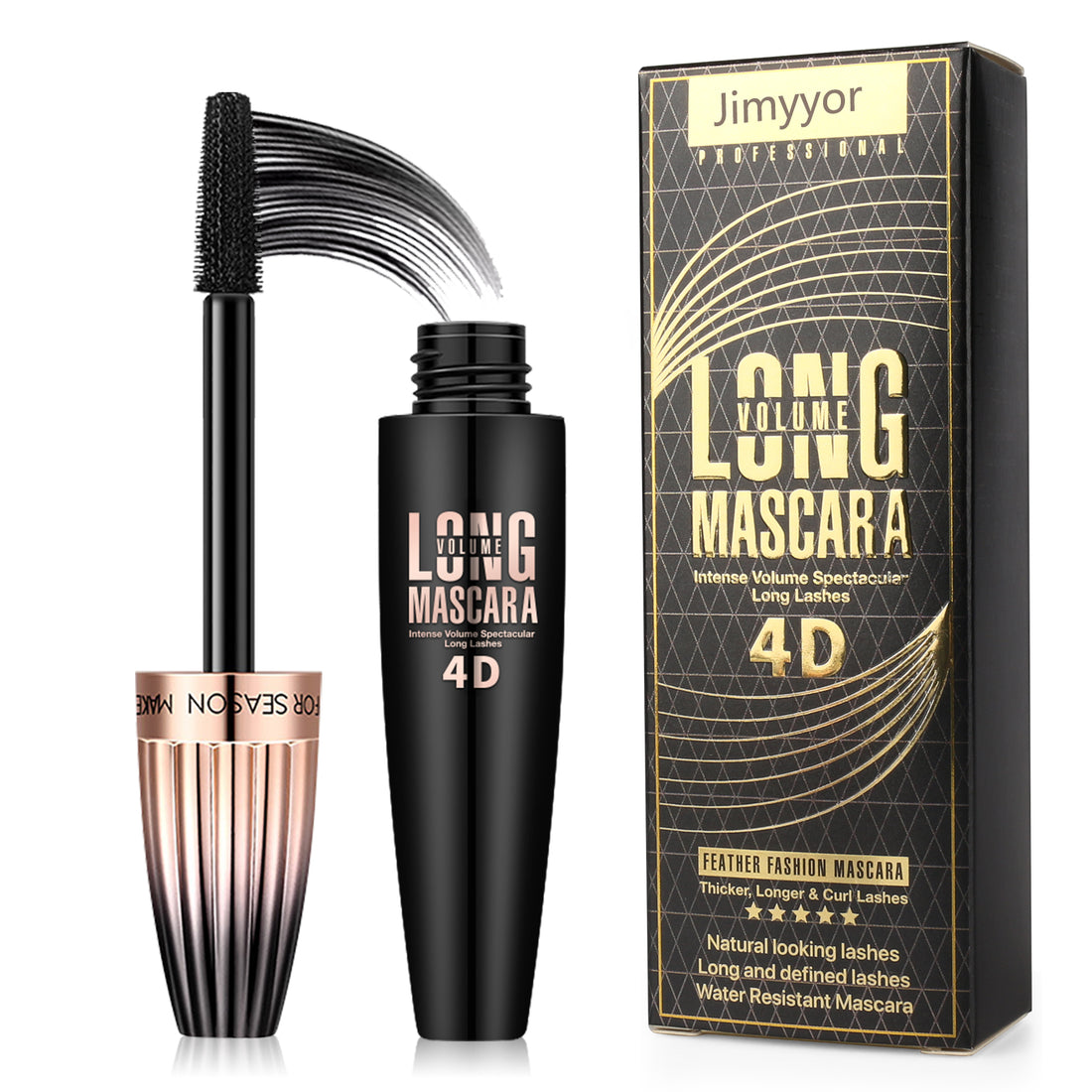 JIMYYOR LONG VOLUME MASCARA 4D