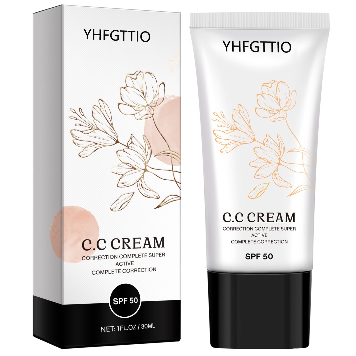 YHFGTTIO C.C CREAM CORRECTION COMPLETE SUPER ACTIVE COMPLETE CORRECTION SPF 50