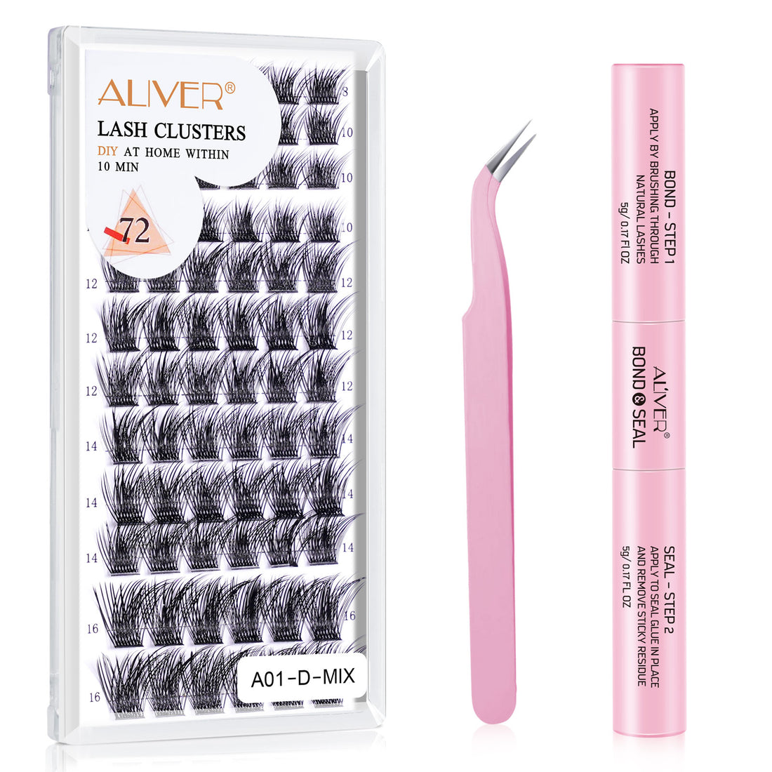 Aliver Lash Clusters  Lashes Extensions