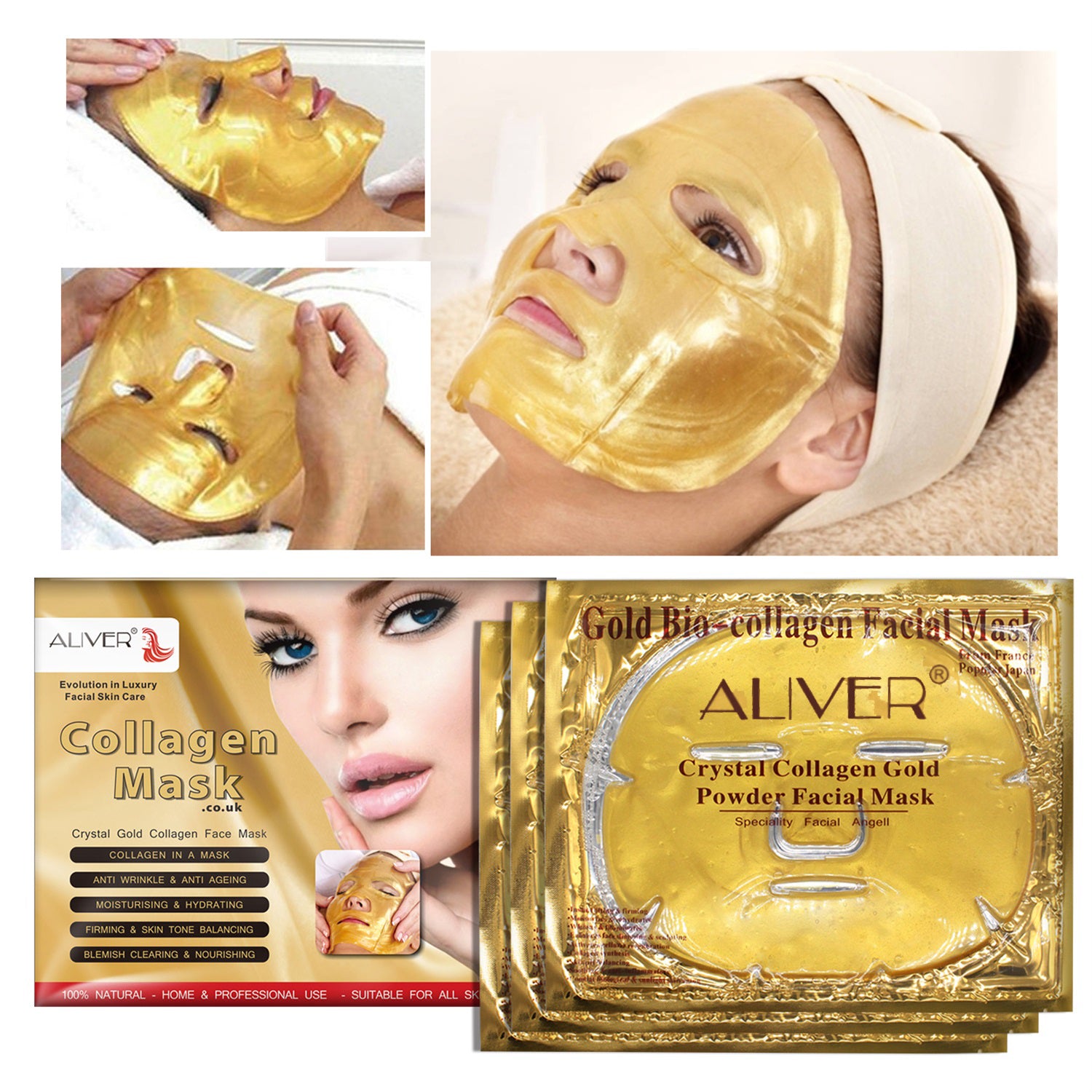 Aliver  Face Mask(5 Pac)