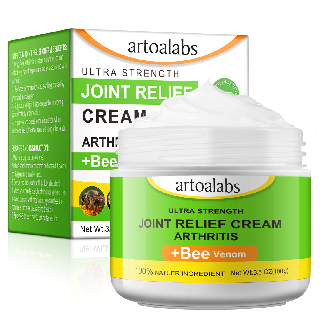 Artoalabs Ultra Strength Joint Relief Cream Arthritis