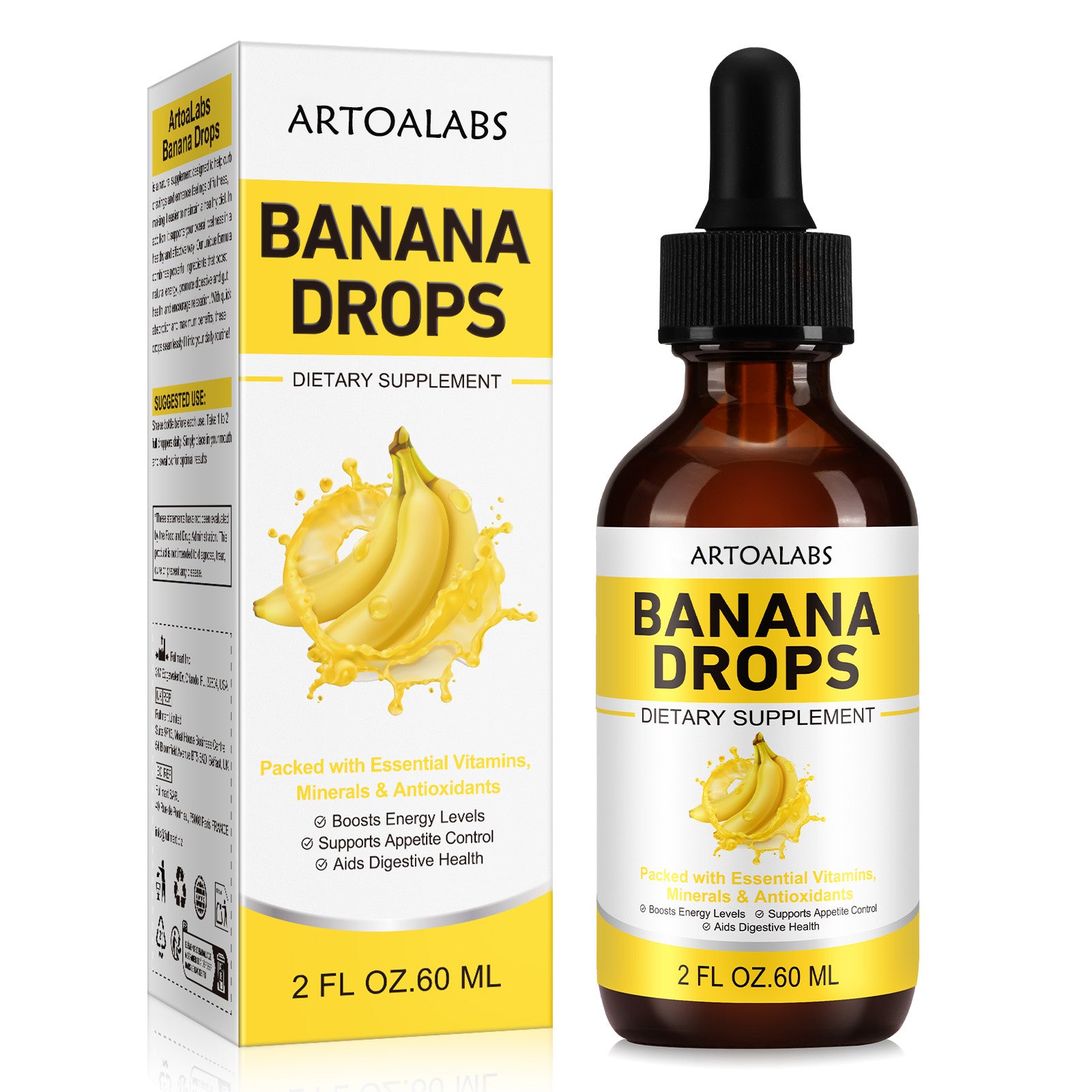 ARTOALABS BANANA DROPS DIETARY SUPPLEMENT