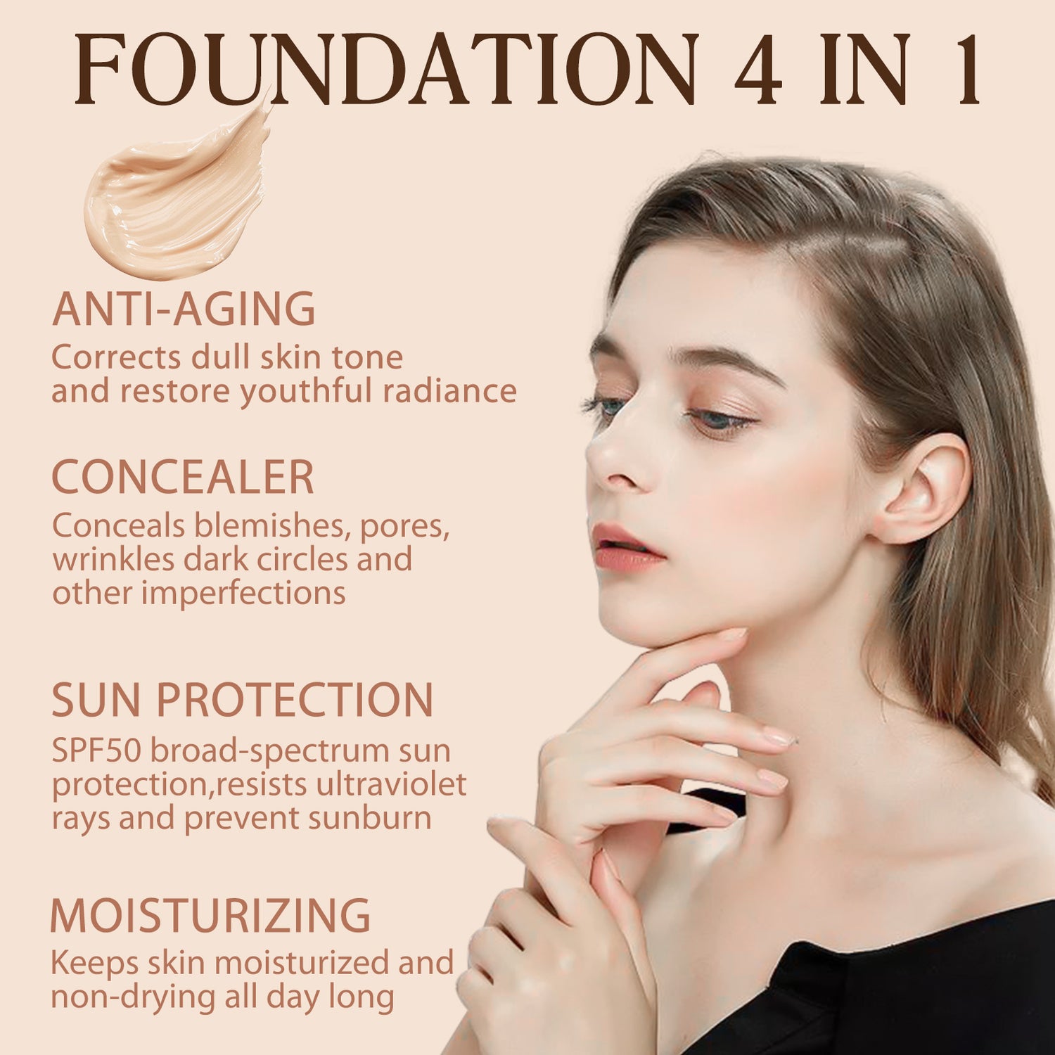 CTFMRTNS FOUNDATION MEDIUM SPECTRUM Sunscreen Serum SPF 50