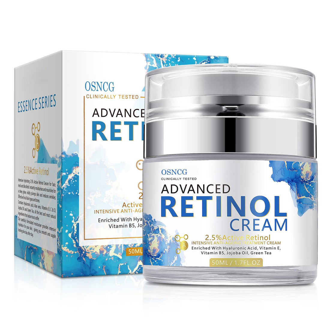 OSNCG Retinol Cream for Face with Hyaluronic Acid