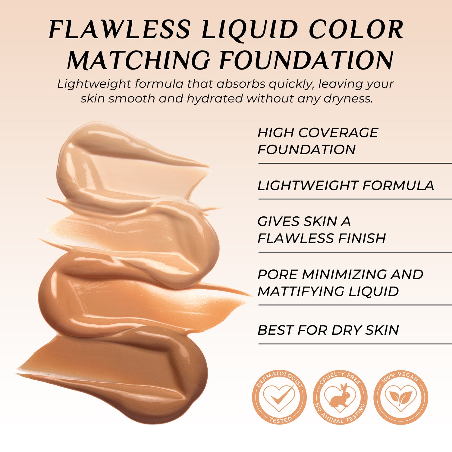 VFPQUYGC FOUNDATION MEDIUM SPECTRUM Sunscreen Serum SPF 50