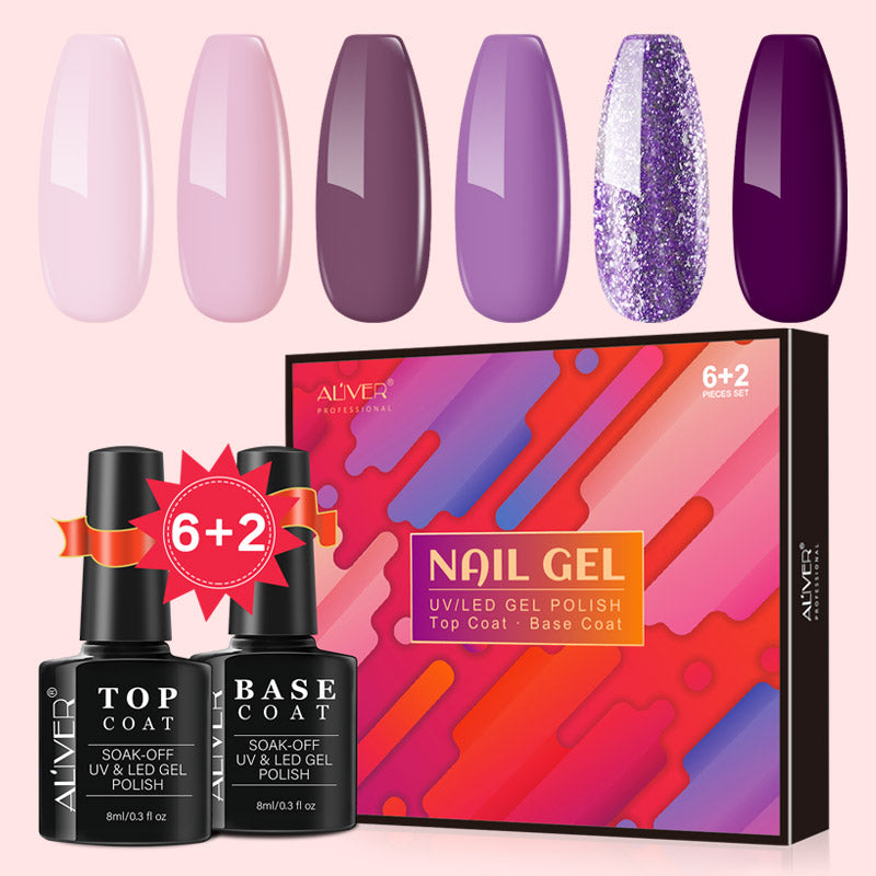 Aliver gel nail polish set, Queen&